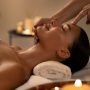 Spa,Therapist,Making,Relaxing,Facial,And,Head,Massage,For,Young